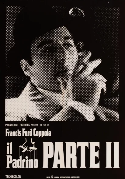 Locandina del film Il Padrino - Parte II di Francis Ford Coppola con Al Pacino